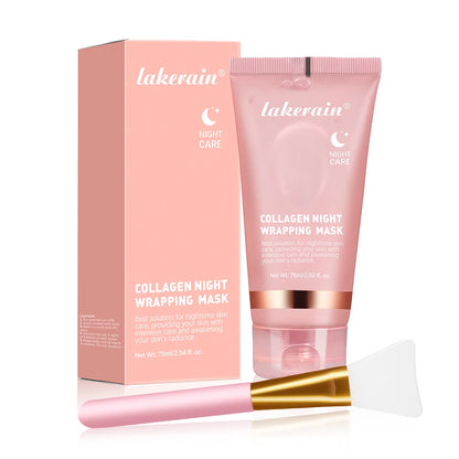 Lakerain Collagen Overnight Mask & Brush Set