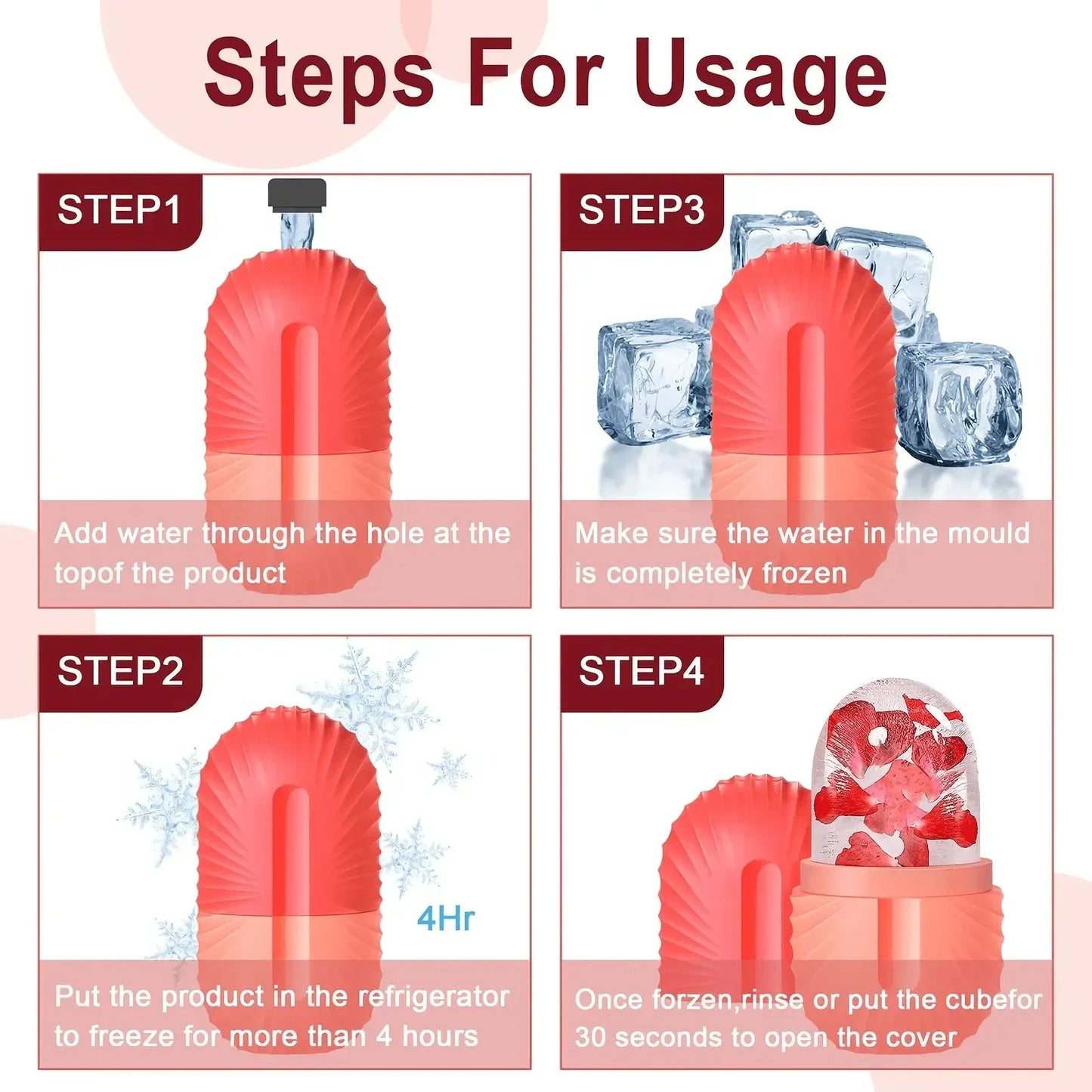 3-Piece Ice Sculpt Facial Roller Set