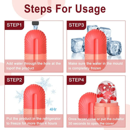 3-Piece Ice Sculpt Facial Roller Set
