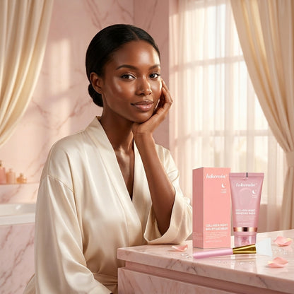 Lakerain Collagen Overnight Mask & Brush Set